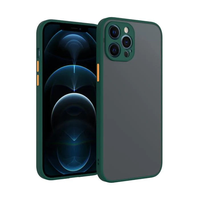 Matte Shadow Case (Green) for Apple iPhone