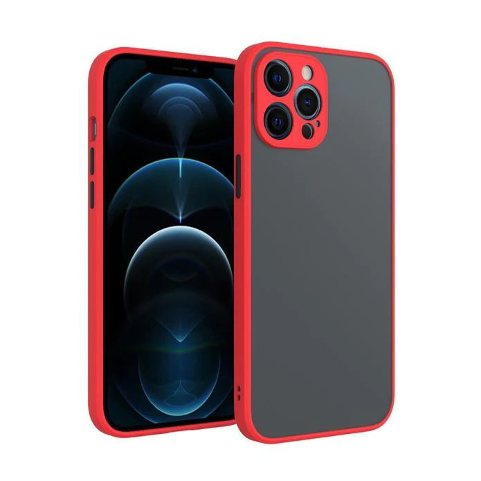 Matte Shadow Case (Red) for Apple iPhone