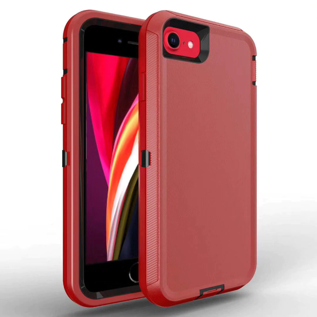 Defender Case for iPhone (Red)