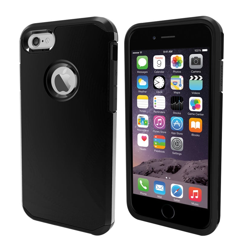 Slim Armor Case (Black) for Apple iPhone