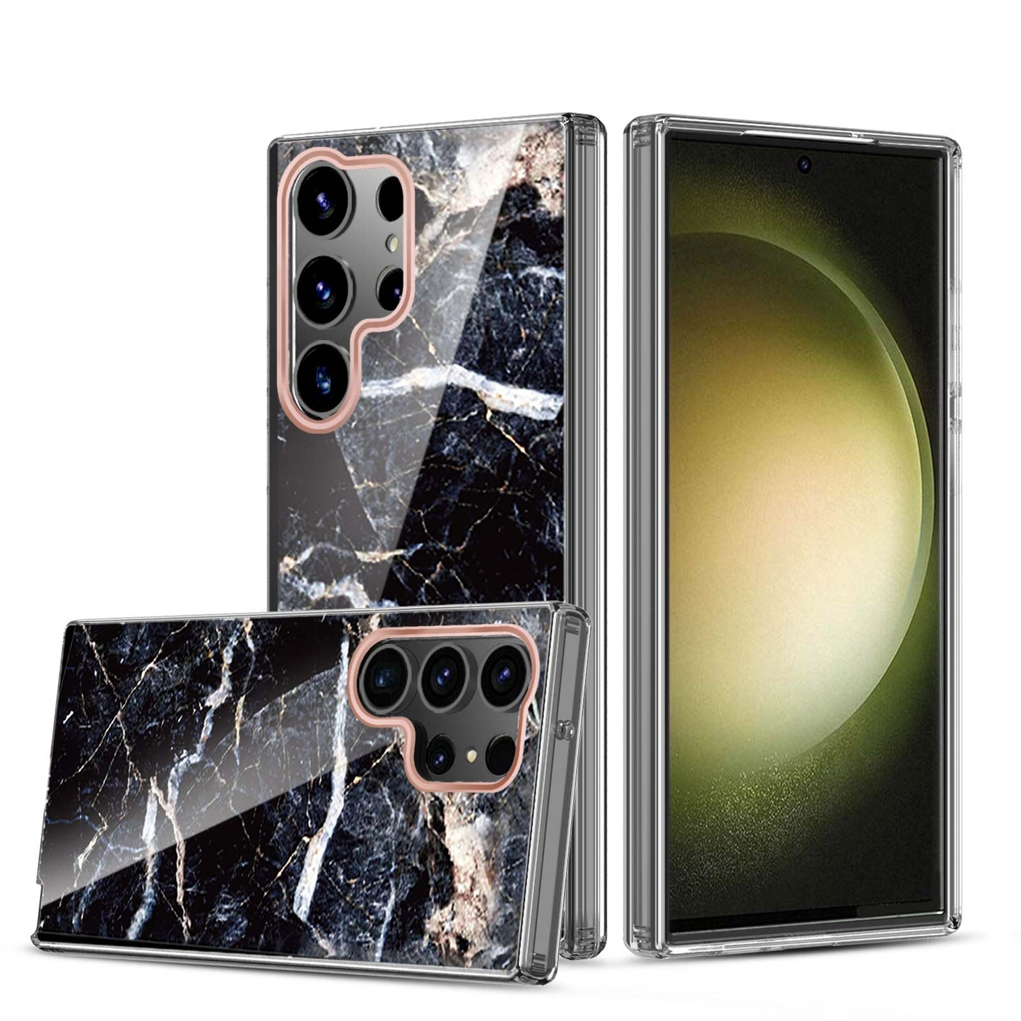 Clear Graphic Case (MARBLE) for Samsung S23 ULTRA