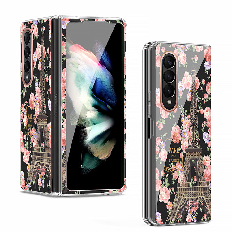 Clear Graphic Case (EIFFEL TOWER) for Samsung Z FOLD 4