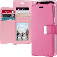 iPhone 14 Mercury Goospery Rich Diary Wallet Hot Pink