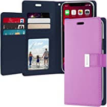 Wallet Case With Extra Card Slots For iPhone 15 Purple