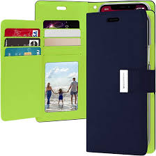 Wallet Case With Extra Card Slots For iPhone 15 Plus Dark Blue