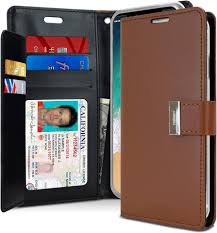 iPhone 14 Pro Max Mercury Goospery Rich Diary Wallet Brown iPhone 14 Pro Max Mercury Goospery Rich Diary Wallet Brown