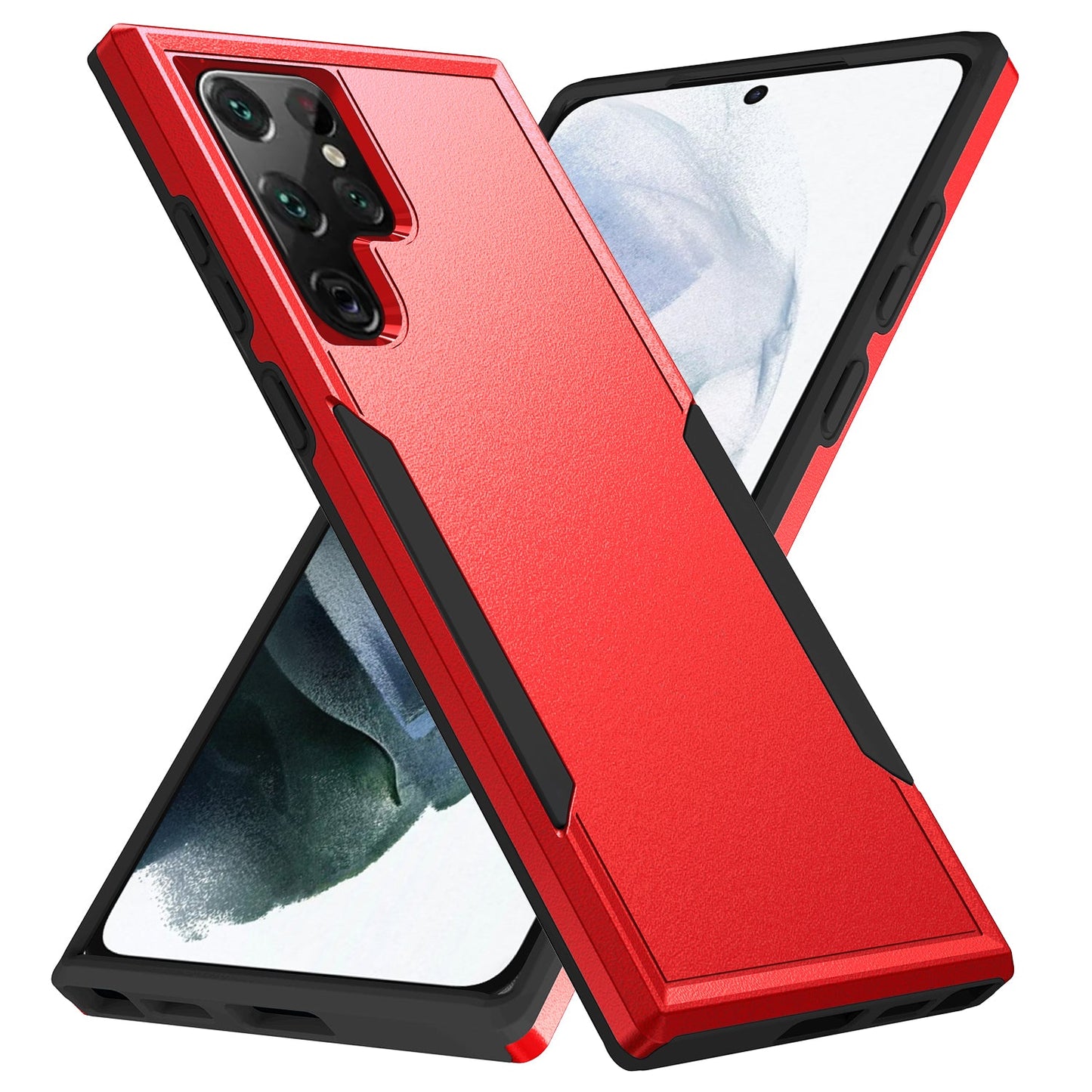 Commuter Red Case for Samsung S23 ULTRA
