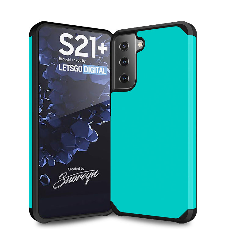 Slim Armor Protective Teal Case for Samsung S21 PLUS