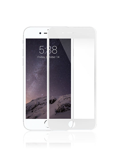 Tempered Glass For iPhone 6 / 6S (3D White)