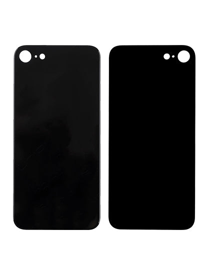 Back Cover Glass With Back Camera Lens For iPhone 8 (No Logo) (Space Gray)