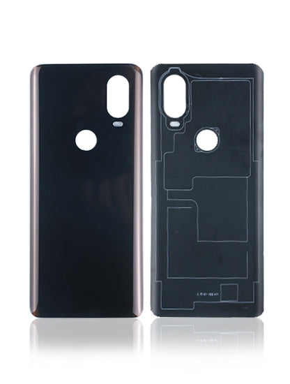 Back cover Glass For Motorola One Vision / P50 (XT1970 / 2019) (Used OEM Pull: Grade A) (Gradient / Bronze) - Motorola replacement part - product image 1 - SKU 107082062029