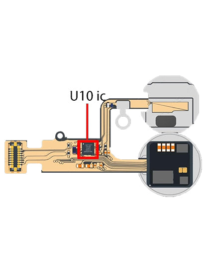Replacement Fixture For iPhone 7 / 7 PLUS (Home Button Flex U10 IC Tools)