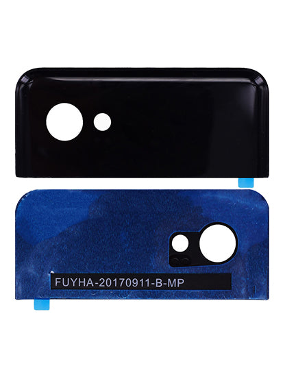 Back Glass For Google Pixel 2 XL (Black) - replacement component detail view