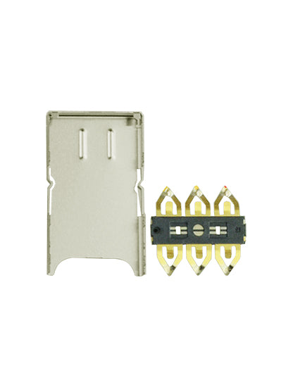 Sim Card And Memory Card Reader Flex For Motorola Moto Z Force Droid (XT1650-02 / 2016) (Soldering Required) - Motorola replacement part, alternate repair part view, SKU 107082031236