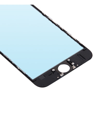 3 in 1 (Front Glass + Frame + OCA Pre-Installed) For iPhone 6S (2 Pack) (Black)