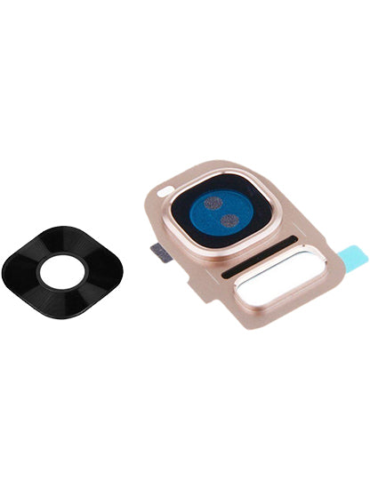 Back Camera Lens For Samsung Galaxy S7 / S7 Edge (Rose Gold)