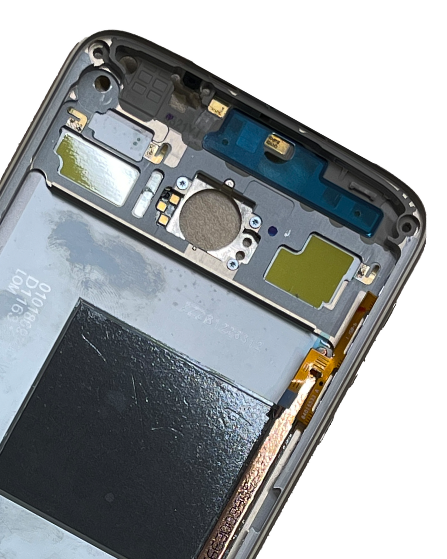 Mid Frame Housing For Motorola Moto Z Force Droid (XT1650-02 / 2016) (Used OEM Pull: Grade A) (Gold) - Motorola replacement part, alternate repair part view, SKU 107082031215