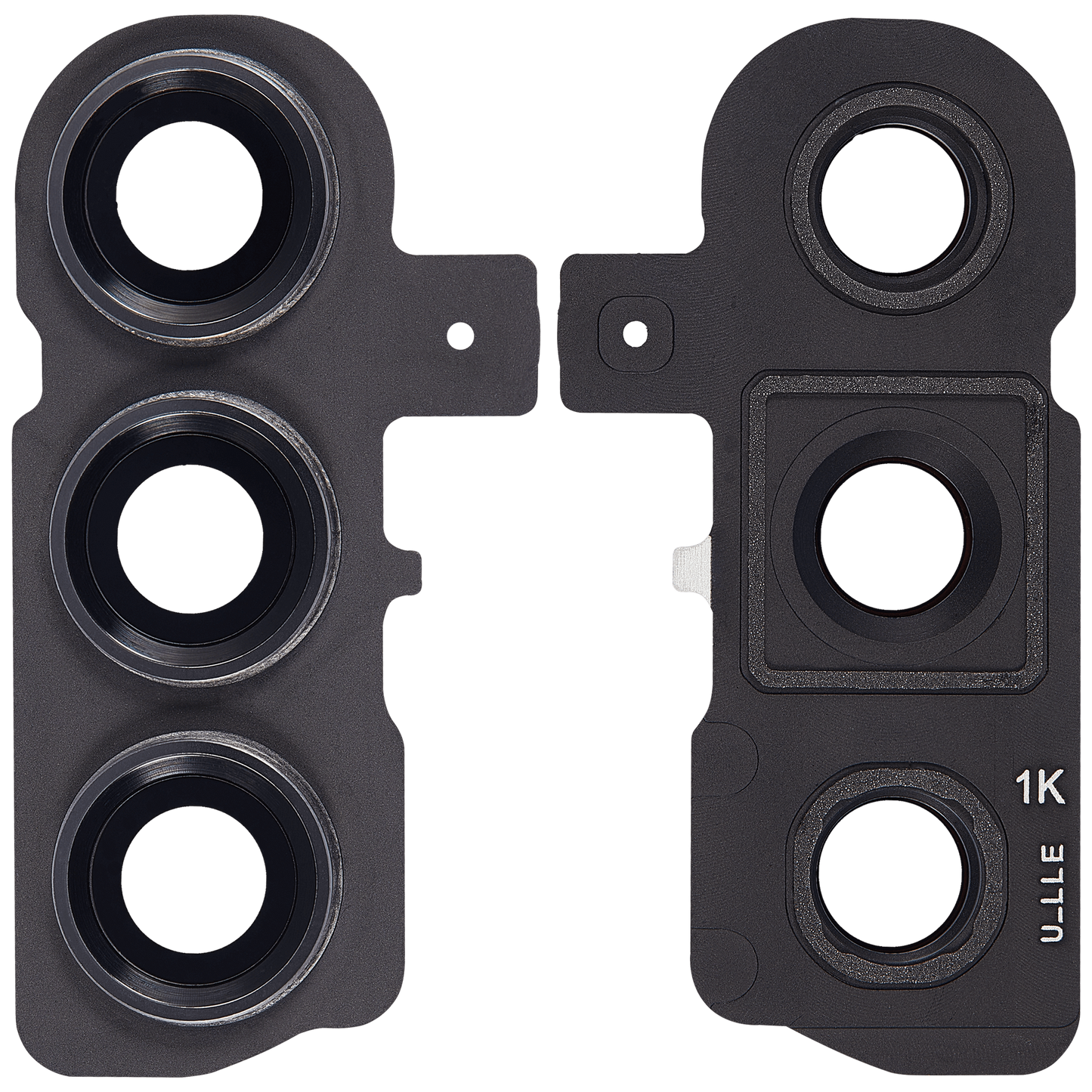 Back Camera Lens With Cover Bezel Ring For Samsung Galaxy S23 5G / S23 Plus 5G (Phantom Black)