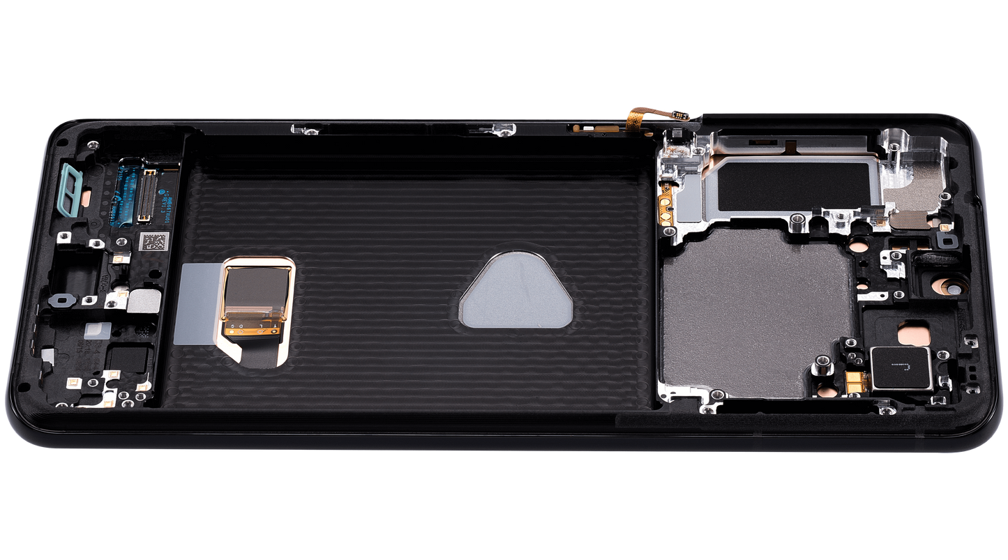 OLED Assembly With Frame For Samsung Galaxy S21 Plus 5G (Aftermarket Plus) (Phantom Black)