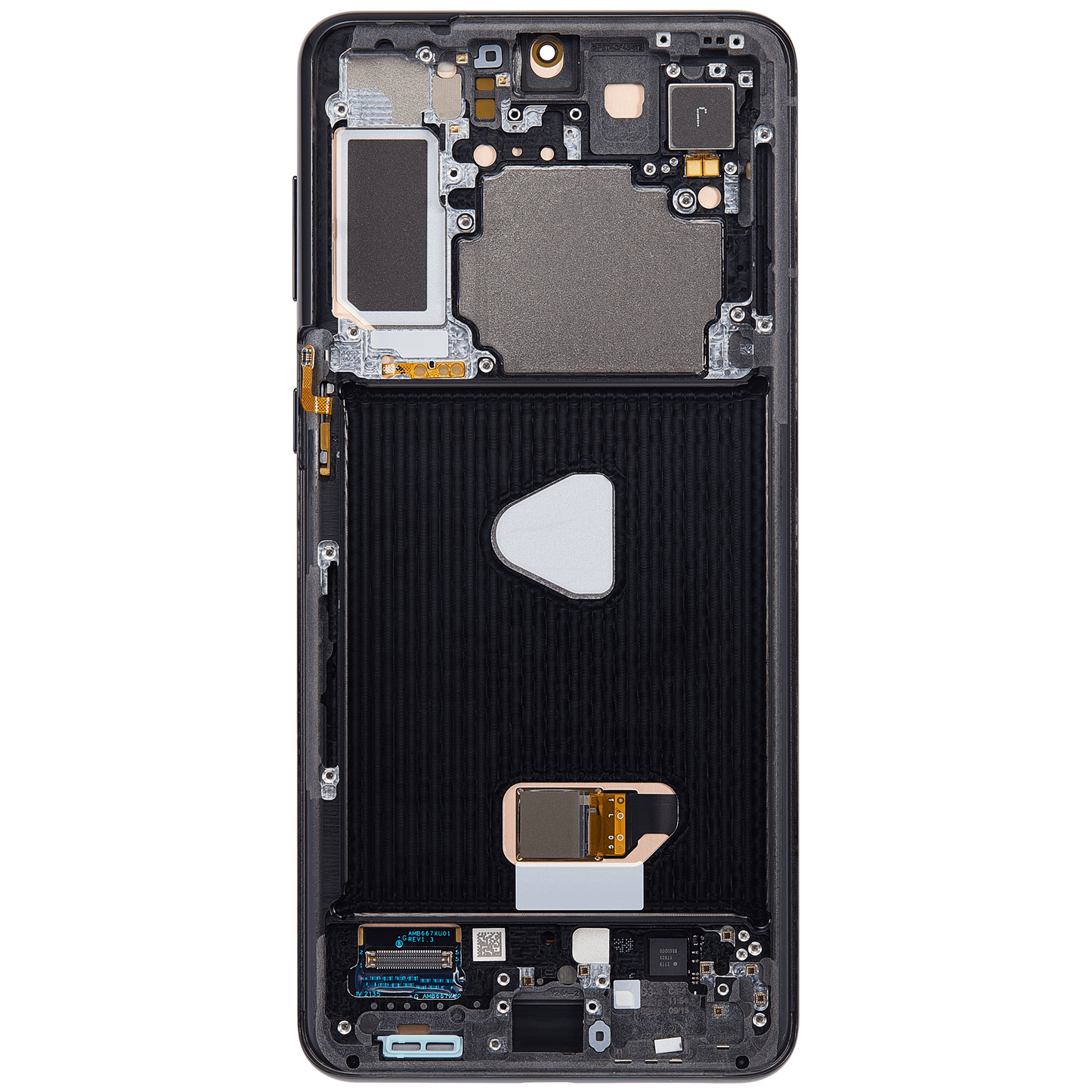 OLED Assembly With Frame For Samsung Galaxy S21 Plus 5G (Aftermarket Plus) (Phantom Black)