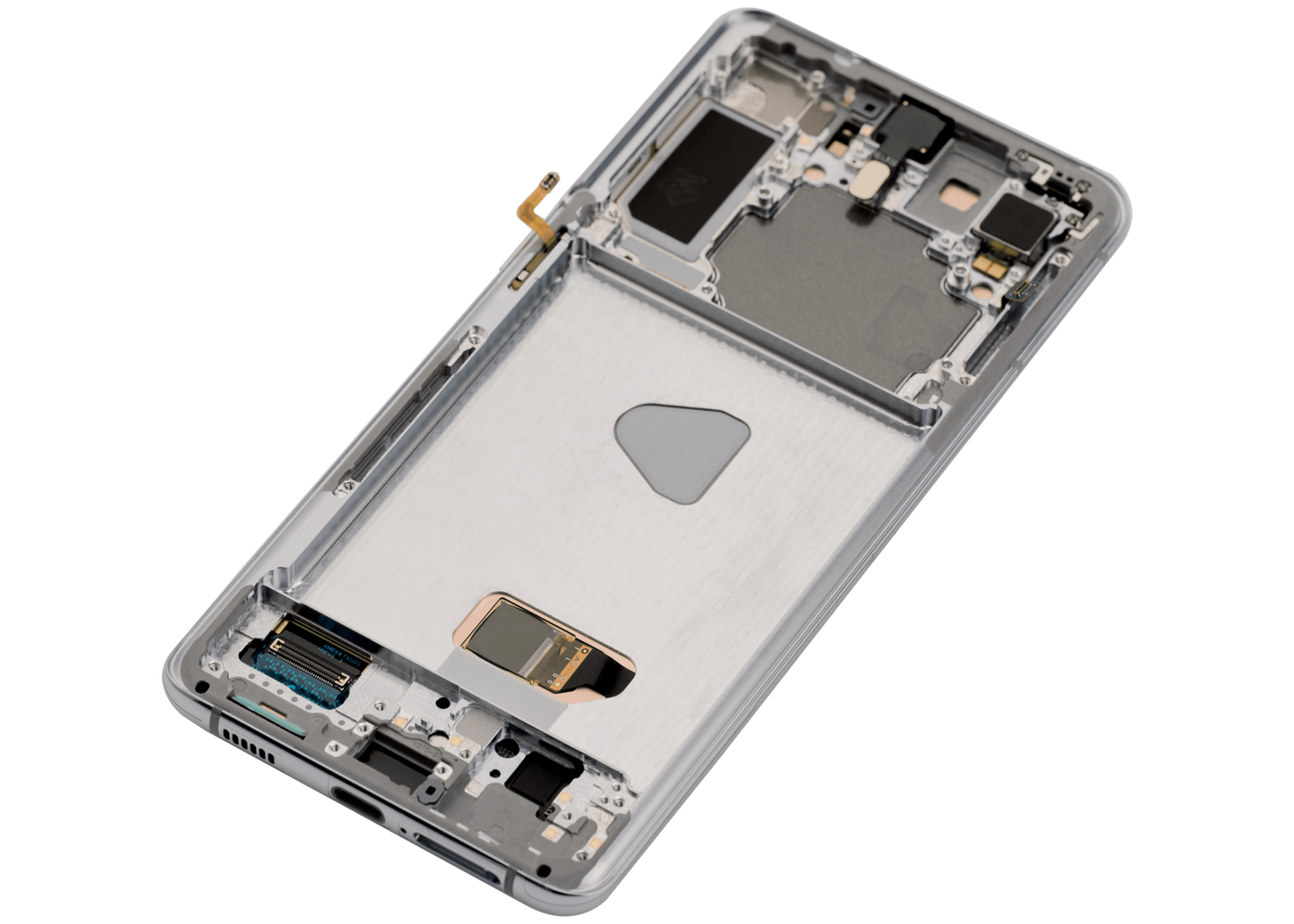 OLED Assembly With Frame For Samsung Galaxy S21 Plus 5G (Aftermarket Plus) (Phantom Silver)