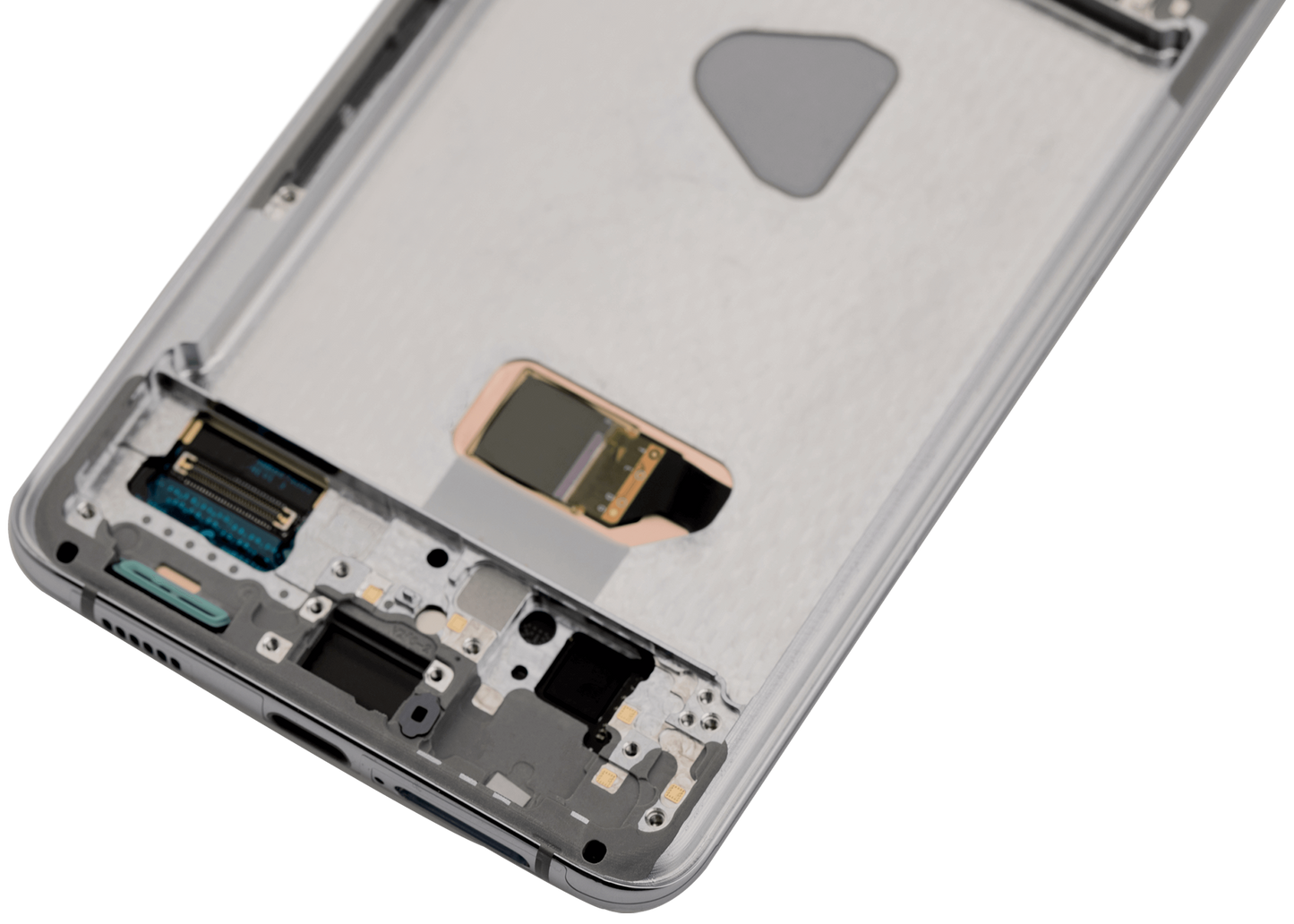 OLED Assembly With Frame For Samsung Galaxy S21 Plus 5G (Aftermarket Plus) (Phantom Silver)