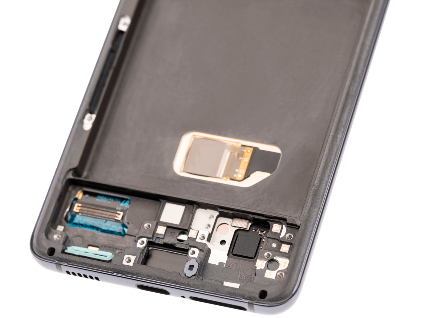 OLED Assembly With Frame For Samsung Galaxy S21 5G (Aftermarket Plus) (Phantom Gray)