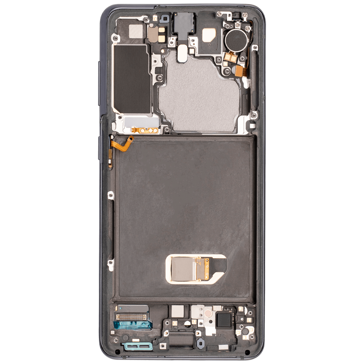 OLED Assembly With Frame For Samsung Galaxy S21 5G (Aftermarket Plus) (Phantom Gray)