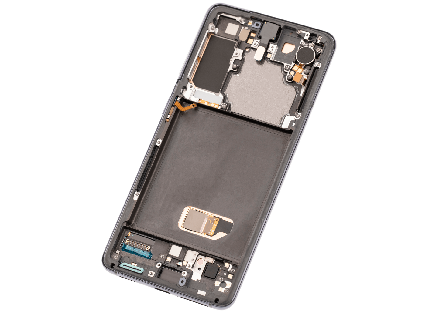 OLED Assembly With Frame For Samsung Galaxy S21 5G (Aftermarket Plus) (Phantom Gray)