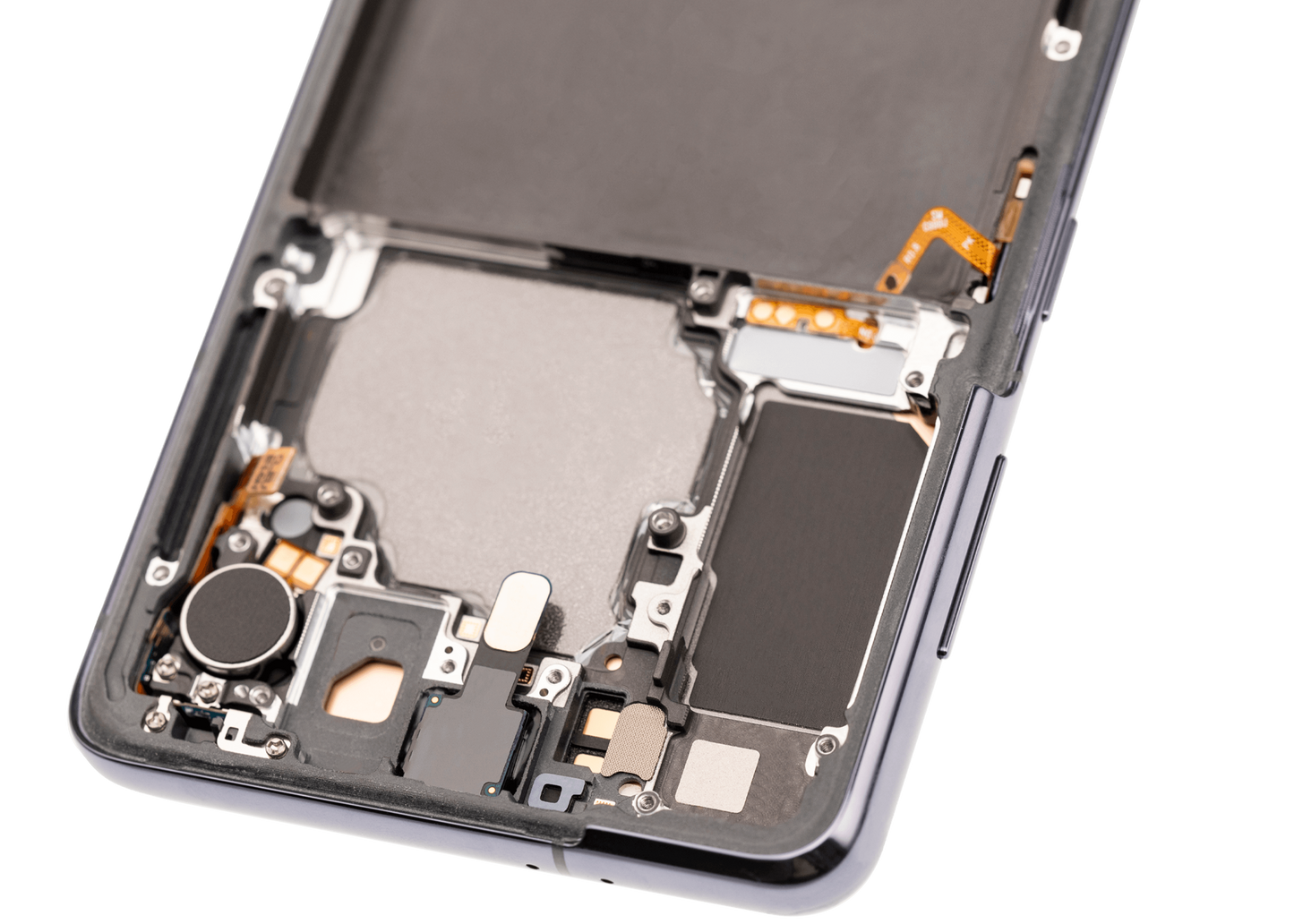 OLED Assembly With Frame For Samsung Galaxy S21 5G (Aftermarket Plus) (Phantom Gray)