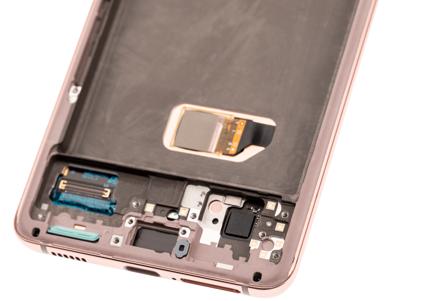 OLED Assembly With Frame For Samsung Galaxy S21 5G (Aftermarket Plus) (Phantom Pink)