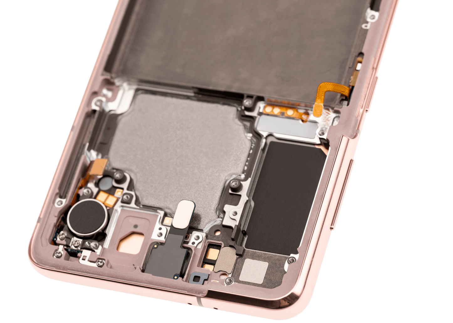 OLED Assembly With Frame For Samsung Galaxy S21 5G (Aftermarket Plus) (Phantom Pink)