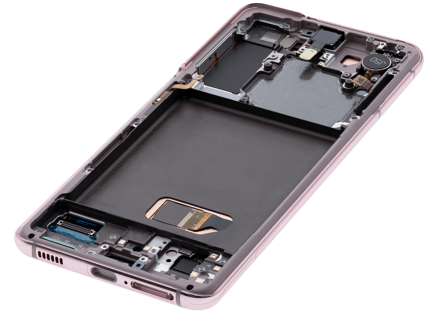 OLED Assembly With Frame For Samsung Galaxy S21 5G (Aftermarket Plus) (Phantom Violet)