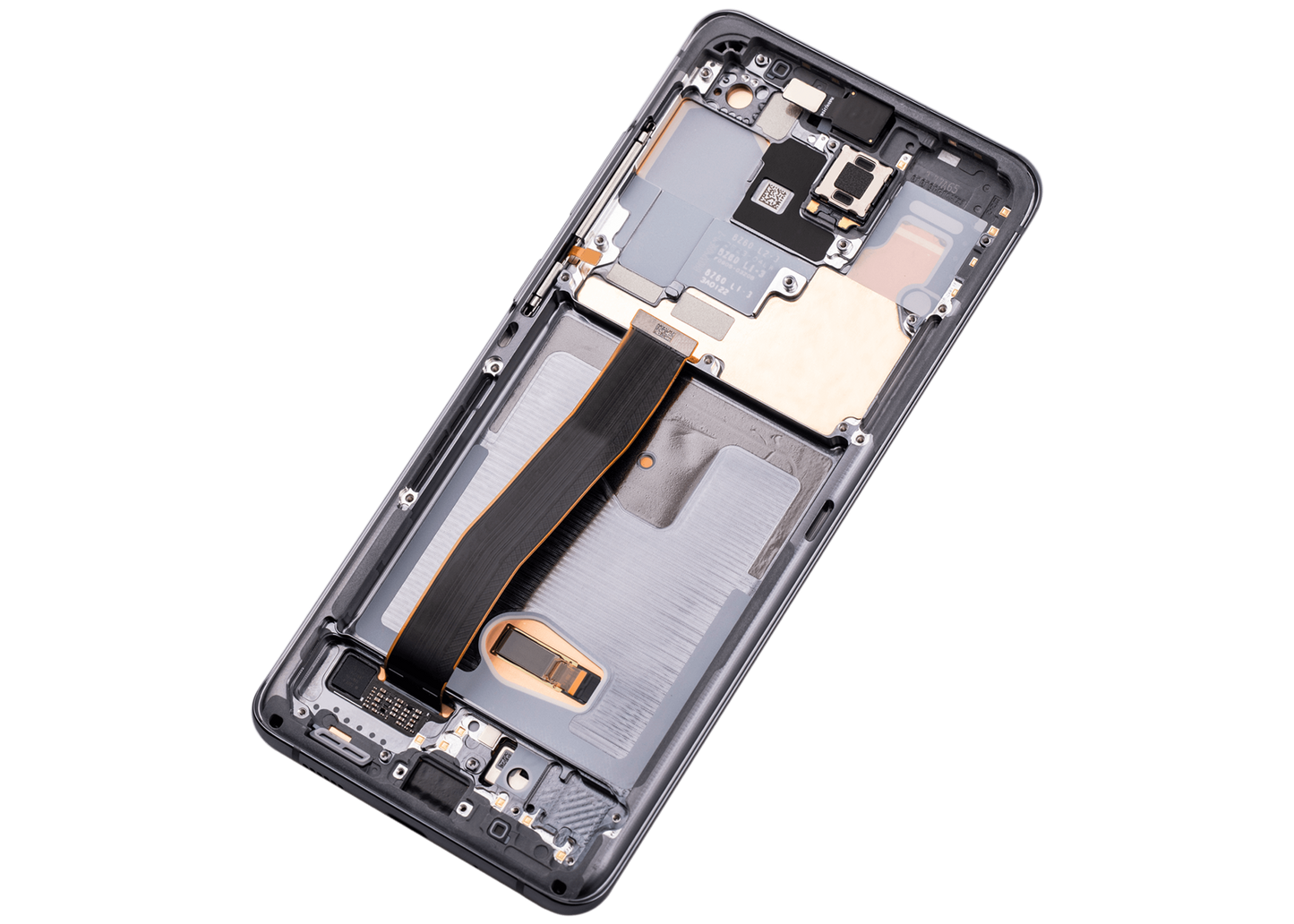 OLED Assembly With Frame For Samsung Galaxy S20 Ultra 5G (Aftermarket Plus) (Cosmic Gray)