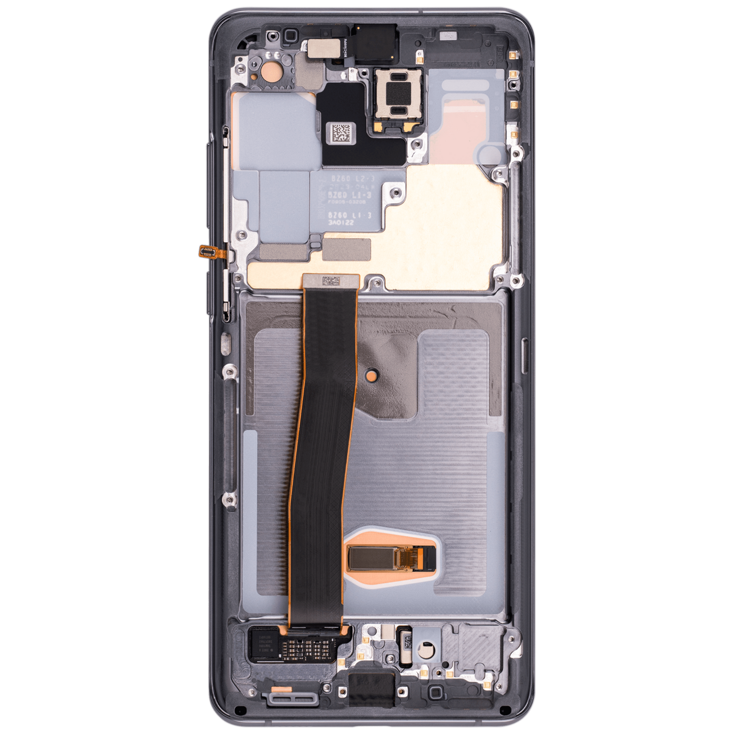 OLED Assembly With Frame For Samsung Galaxy S20 Ultra 5G (Aftermarket Plus) (Cosmic Gray)