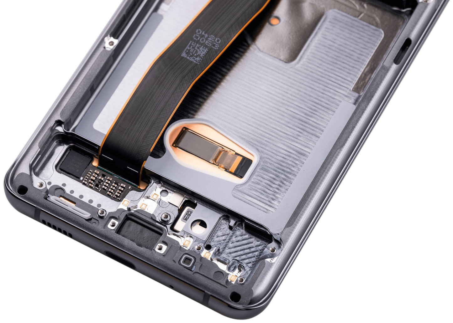 OLED Assembly With Frame For Samsung Galaxy S20 Ultra 5G (Aftermarket Plus) (Cosmic Gray)