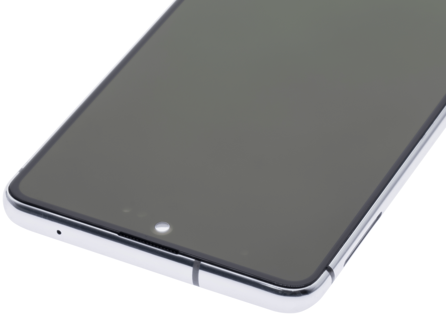OLED Assembly With Frame For Samsung Galaxy Note 10 Lite (Aftermarket Plus) (Aura Glow / Silver)