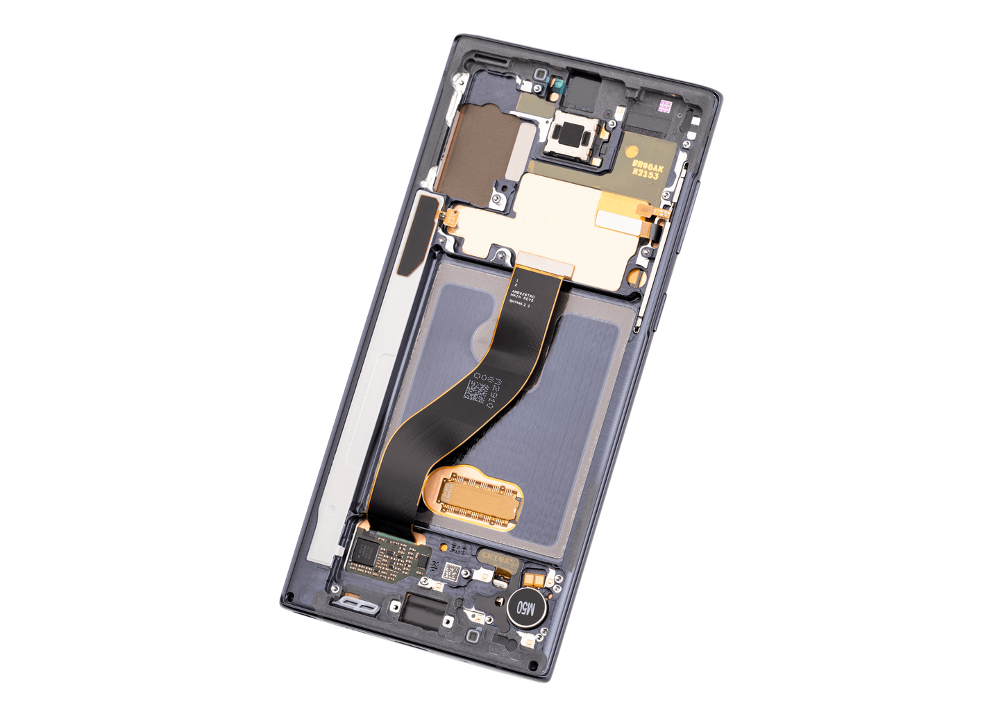 OLED Assembly With Frame For Samsung Galaxy Note 10 (Aftermarket Plus) (Aura Black)