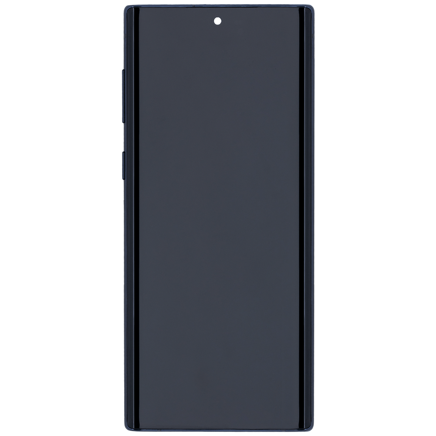 OLED Assembly With Frame For Samsung Galaxy Note 10 (Aftermarket Plus) (Aura Glow / Silver)