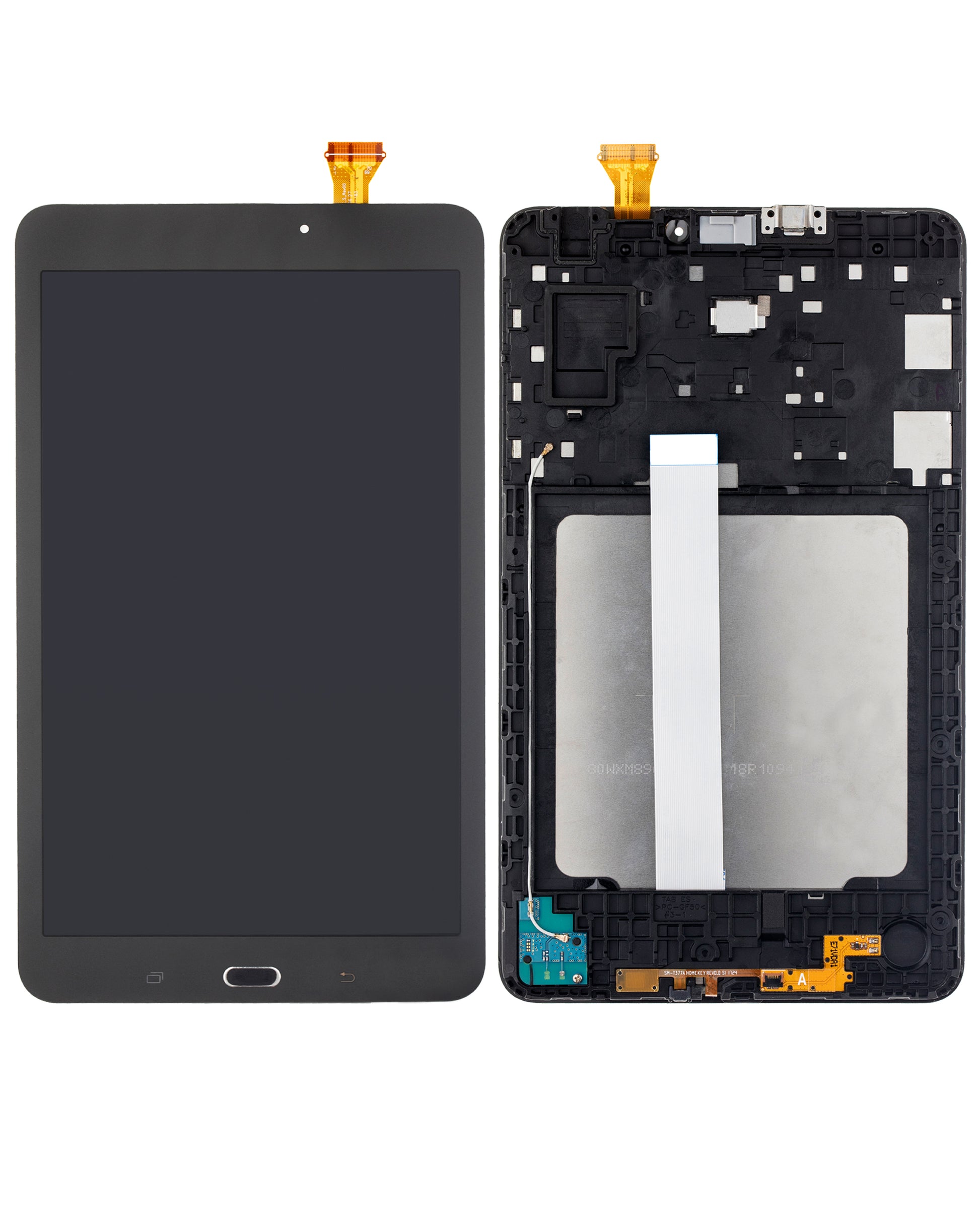 LCD Assembly With Frame For Samsung Galaxy Tab E 8.0" (T375 / T377 / T378) (2016) (Refurbished) (Black) Samsung Galaxy Tab replacement part image 6