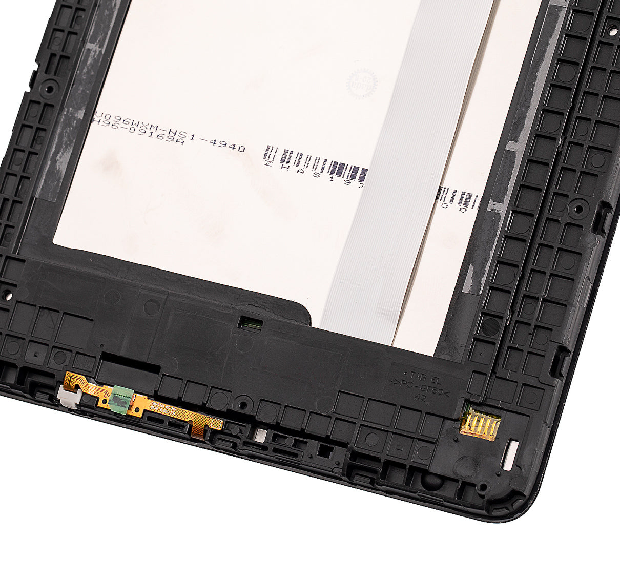 LCD Assembly With Frame For Samsung Galaxy Tab E 9.6" (T560 / T561 / T567) (2015) (Refurbished) (White) Samsung Galaxy Tab replacement part image 6