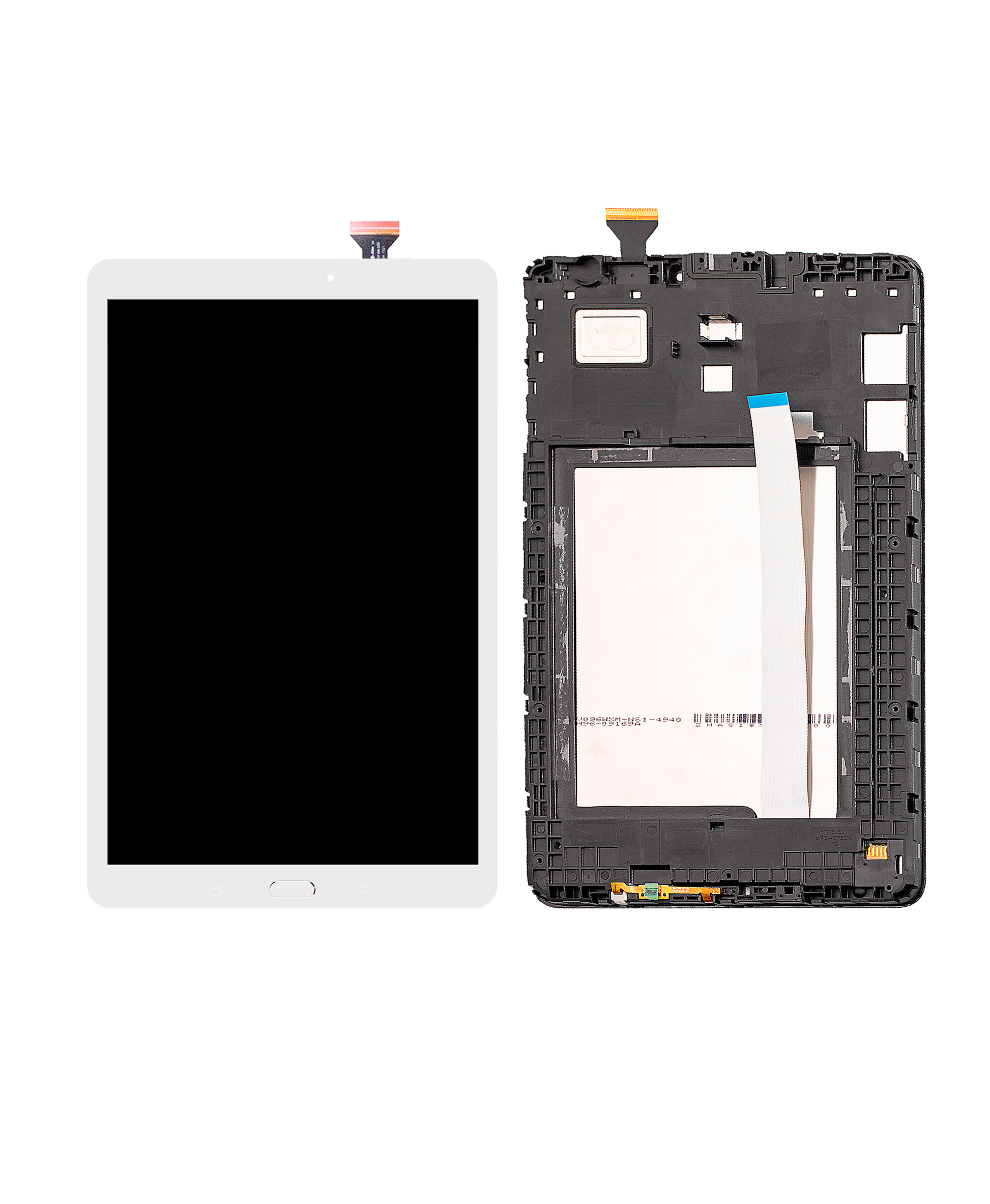 LCD Assembly With Frame For Samsung Galaxy Tab E 9.6" (T560 / T561 / T567) (2015) (Refurbished) (White) Samsung Galaxy Tab replacement part image 5