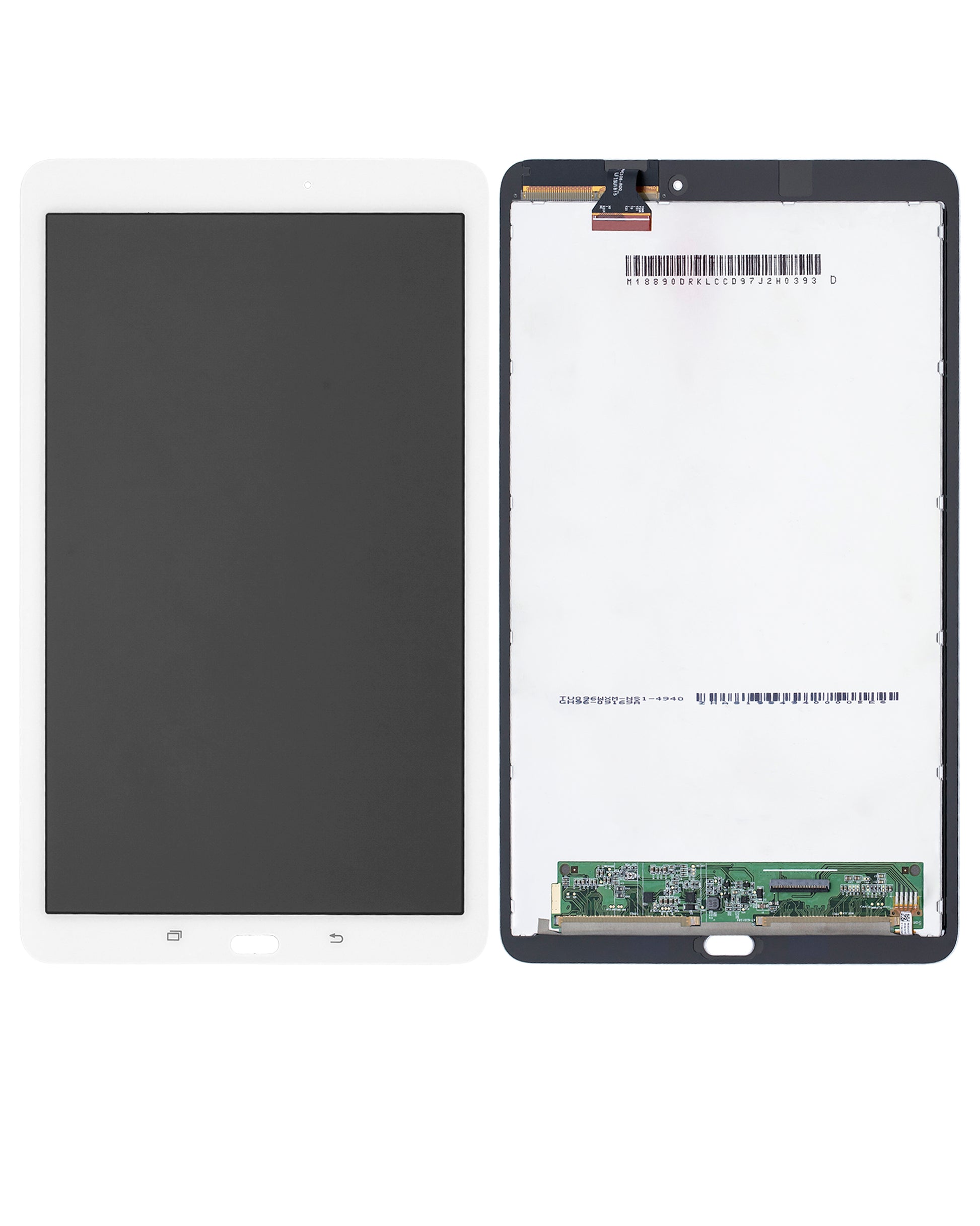 LCD Assembly Without Frame For Samsung Galaxy Tab E 9.6" (T560 / T561 / T567) (2015) (Refurbished) (White) Samsung Galaxy Tab replacement part image 7