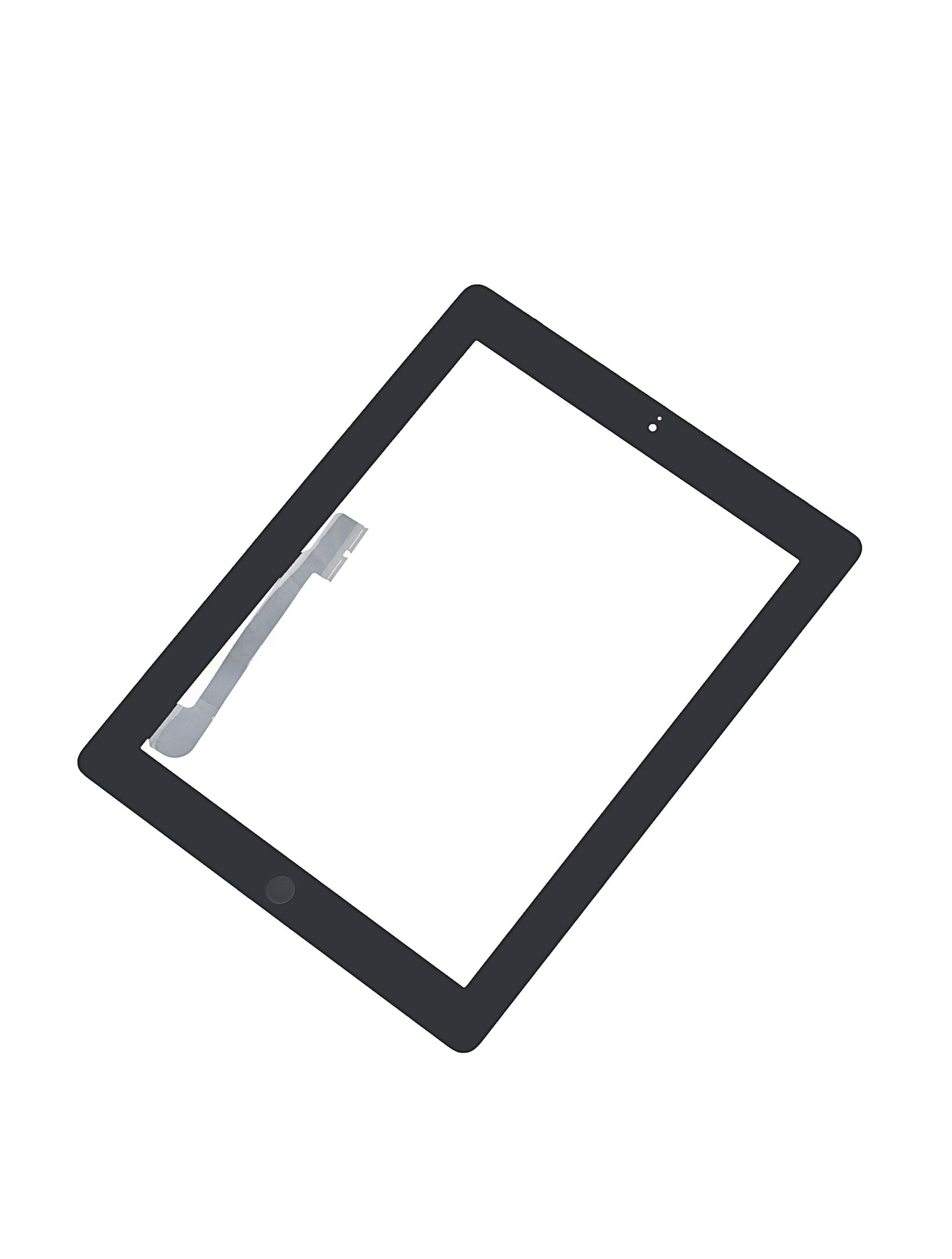 Digitizer For iPad 3 / iPad 4 (Home Button Pre-Installed For iPad 4) (Aftermarket Plus) (Black)