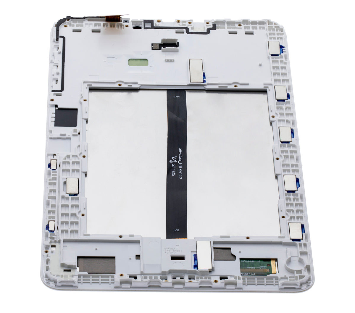 LCD Assembly With Frame For Samsung Tab A (10.1" / 2016) (T580 / T585) (Refurbished) (White) - Samsung Galaxy Tab A 10.1" (2016) Replacement Parts - SKU 107081016603 - product image 4