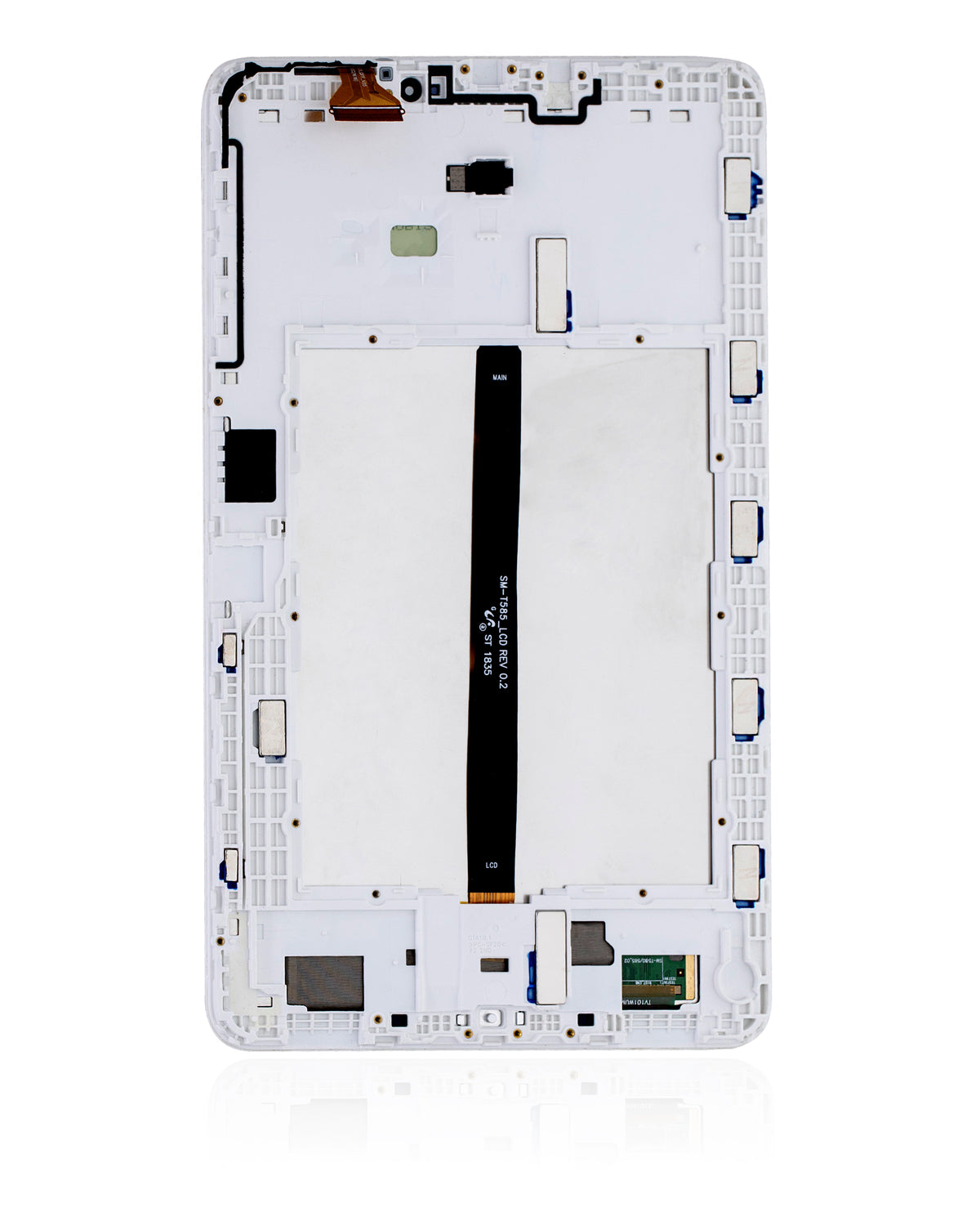 LCD Assembly With Frame For Samsung Tab A (10.1" / 2016) (T580 / T585) (Refurbished) (White) - Samsung Galaxy Tab A 10.1" (2016) Replacement Parts - SKU 107081016603 - product image 6