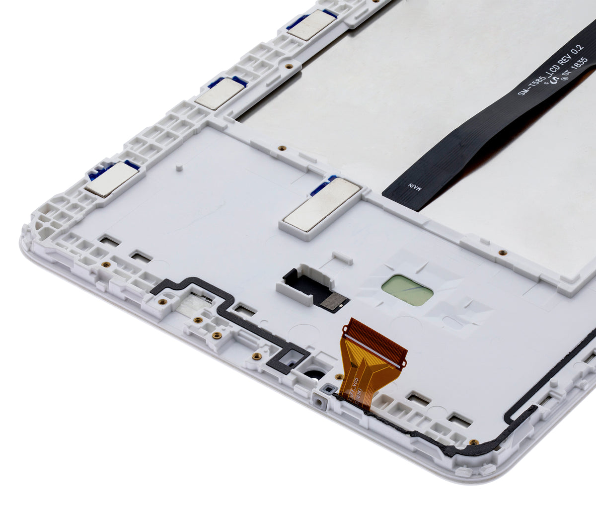 LCD Assembly With Frame For Samsung Tab A (10.1" / 2016) (T580 / T585) (Refurbished) (White) - Samsung Galaxy Tab A 10.1" (2016) Replacement Parts - SKU 107081016603 - product image 2