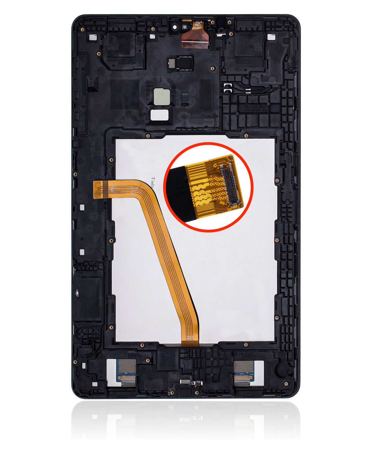 LCD Assembly With Frame For Samsung Galaxy Tab A 10.5" (T590 / T595 / T597) (2018) (Refurbished) (Black) - Samsung Galaxy Tab A 10.5" (2018) Replacement Parts - SKU 107081016704 - product image 7
