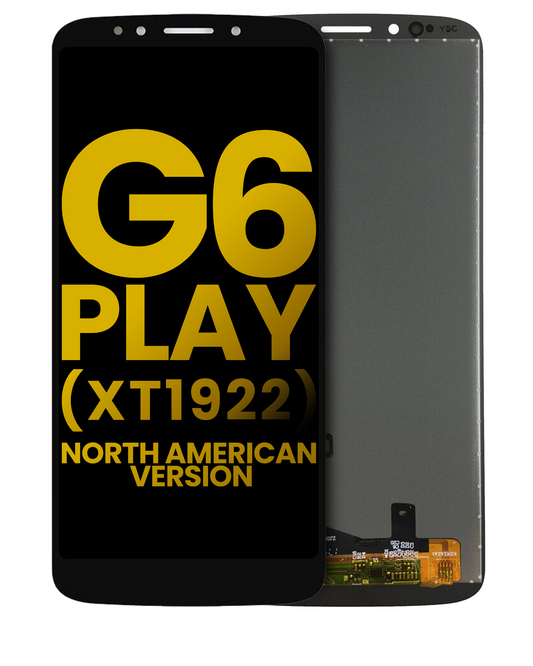 LCD Assembly Without Frame For Motorola Moto G6 Play (XT1922 / 2018) (US Version) (Black) | compatible mobile phone replacement part | SKU 107081016803 | product image 1