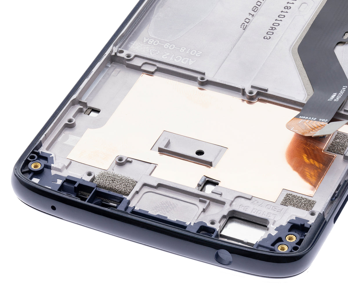 LCD Assembly With Frame For Motorola Moto G6 Play (XT1922 / 2018) (International Version) (Refurbished) (Black) | compatible mobile phone replacement part | SKU 107081016804 | product image 3